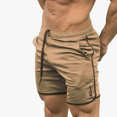 Fitnesas Bėgimo šortai Vyrai Treniruotės Sportas Bėgimas trumpos kelnės Sportinė apranga Greitai Dry Treniruotės Sporto Šortai Paplūdimio Vasaros Vyriški šortai