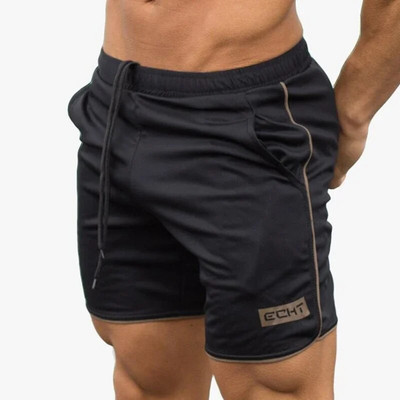 Fitnesas Bėgimo šortai Vyrai Treniruotės Sportas Bėgimas trumpos kelnės Sportinė apranga Greitai Dry Treniruotės Sporto Šortai Paplūdimio Vasaros Vyriški šortai