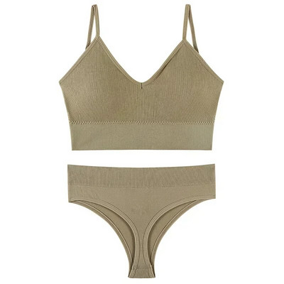 Francuski komplet donjeg rublja s push upom bez leđa Ženski seksi bešavni grudnjak s užetom Žensko donje rublje Mekana majica bez rukava Sportski grudnjak za teretanu