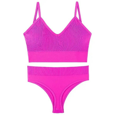 Francuski komplet donjeg rublja s push upom bez leđa Ženski seksi bešavni grudnjak s užetom Žensko donje rublje Mekana majica bez rukava Sportski grudnjak za teretanu