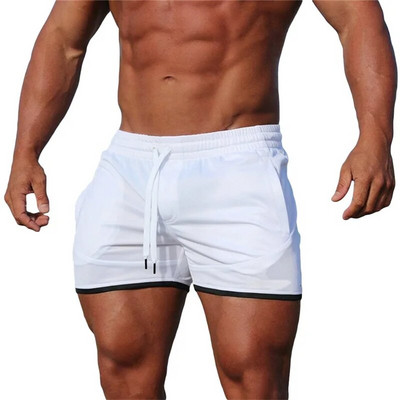 Trunchi de înot Bărbați Pantaloni de vară Pantaloni scurți de bord Pantaloni scurti de baie casual Homme Îmbrăcăminte clasică de plajă Scurt de bărbați 2022