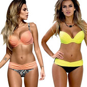 Seksi bikini Ženski kupaći kostim Ljeto 2022. Kupaći kostimi niskog struka Push up bikini set s halterima Kupaći kostimi Kupaći kostim