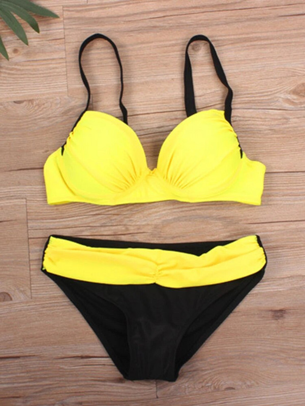 Seksi bikini Ženski kupaći kostim Ljeto 2022. Kupaći kostimi niskog struka Push up bikini set s halterima Kupaći kostimi Kupaći kostim