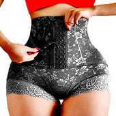 AfruliA Body Shaper Butt Lifter Seksi čipkasti Shapers s patentnim zatvaračem Double Control gaćice Ženska odjeća za oblikovanje tijela Korzeti za struk
