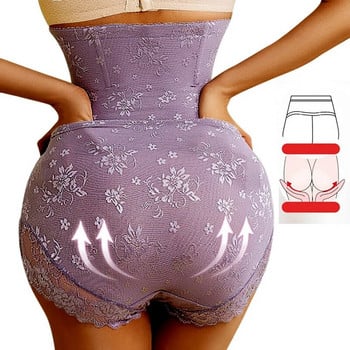 AfruliA Body Shaper Butt Lifter Sexy Lace Shapers with Zipper Double Control Panties Дамска рокля Shapewear Waist Trainer Corsets