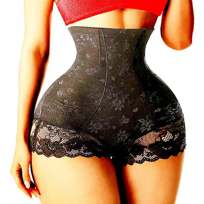 AfruliA Body Shaper Butt Lifter Seksi čipkasti Shapers s patentnim zatvaračem Double Control gaćice Ženska odjeća za oblikovanje tijela Korzeti za struk