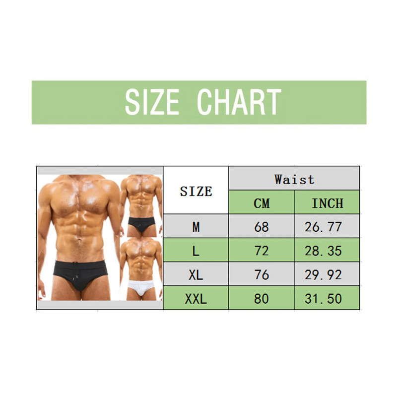 Muške kupaće gaće Seksi Bodybuild Breifs Kupaći kostimi za kupanje na plaži Modni niski kupaći kostimi za plažu za muškarce Ljeto