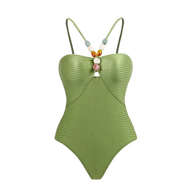 MUOLUX 2024 uus seksikas Push Up ühes tükis naiste ujumisriided, retroprinteriga biquini seelik, Cover Up Monokini Brasiilia ujumisülikonna kleit