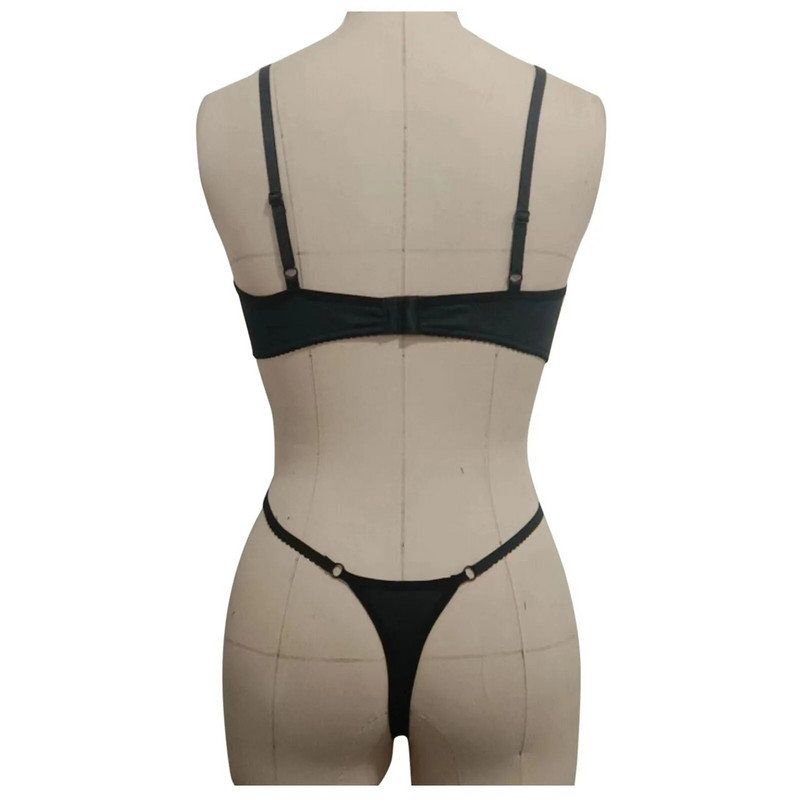 Νέα Hot Perspective Σέξι Γυναικεία Δαντελένια Σουτιέν Σετ Σέξι Εσώρουχα Ερωτικά Εσώρουχα Γυναικεία Σετ Μαύρο Σουτιέν 2 τεμαχίων