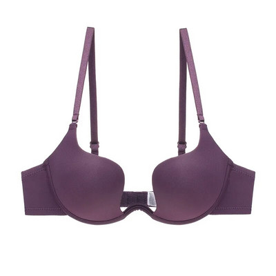 Női szexi Push Up melltartó Cross Back Deep U alakú női estélyi ruha hát nélküli melltartó