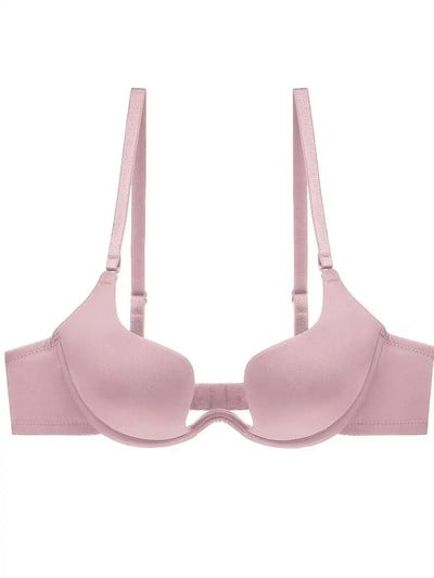 Női szexi Push Up melltartó Cross Back Deep U alakú női estélyi ruha hát nélküli melltartó