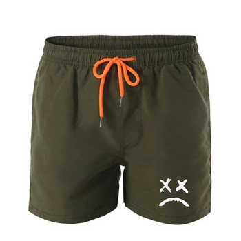 Нови летни къси панталони за бягане за джогинг Мъжки къси панталони за дъска за плуване Мъжки къси панталони за сърф Ваканционни шорти край морето Бързосъхнещи