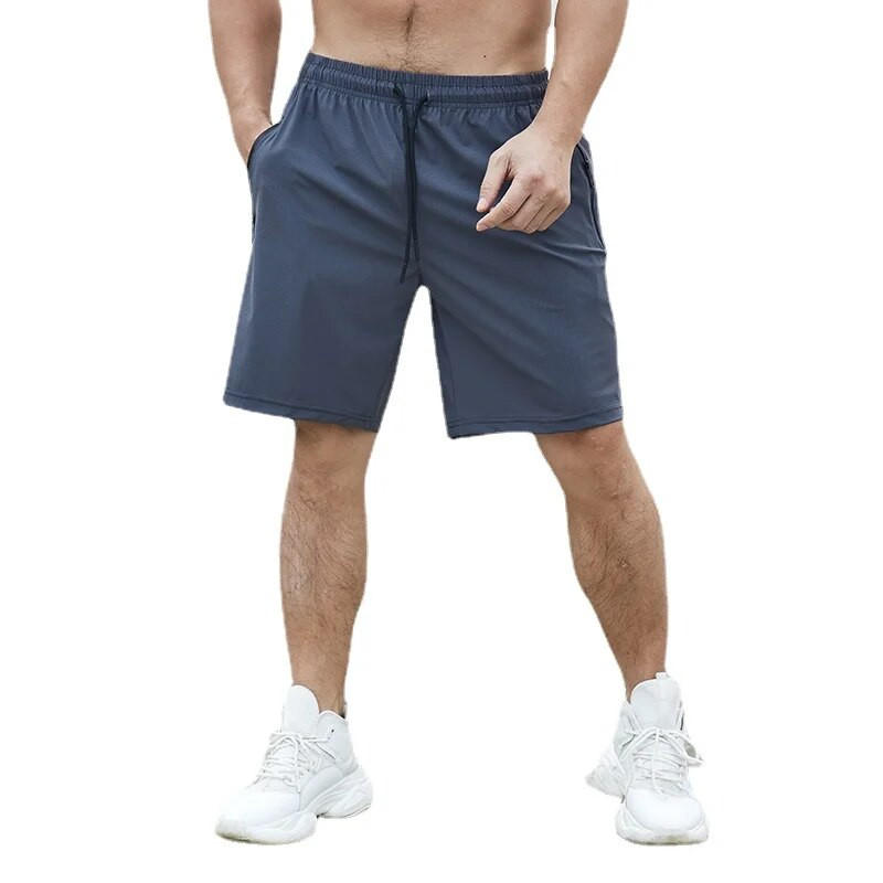 Υψηλής ελαστικότητας Άνδρες τρέξιμο τζόκινγκ Αθλητισμός Quick Dry σορτς Γυμναστήριο Γυμναστήριο Bodybuilding Προπόνηση Αναπνεύσιμο σορτς προπόνησης