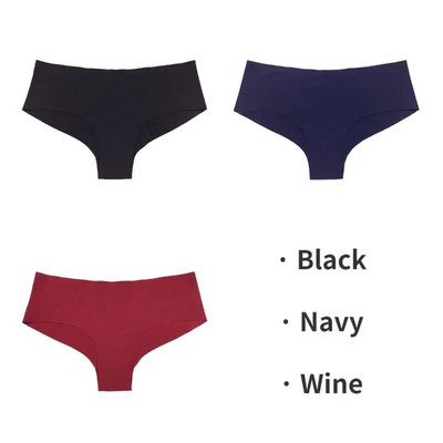 TrowBridge 3PCS/Set Bešavne ženske gaćice Sportsko prozračno donje rublje Djevojačke udobne gaćice Seksi donje rublje Satenske gaćice