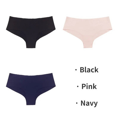 TrowBridge 3PCS/Set Bešavne ženske gaćice Sportsko prozračno donje rublje Djevojačke udobne gaćice Seksi donje rublje Satenske gaćice