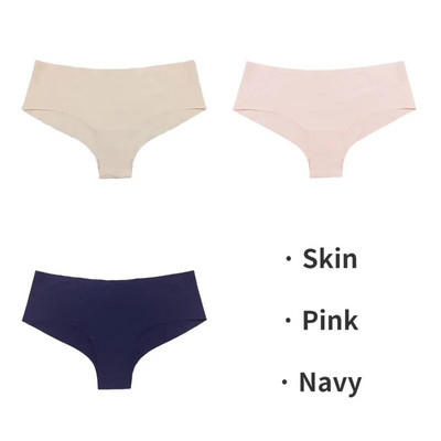 TrowBridge 3PCS/Set Bešavne ženske gaćice Sportsko prozračno donje rublje Djevojačke udobne gaćice Seksi donje rublje Satenske gaćice