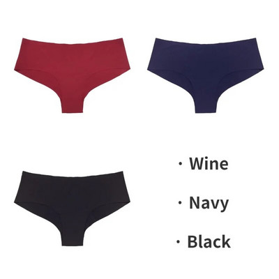 TrowBridge 3PCS/Set Bešavne ženske gaćice Sportsko prozračno donje rublje Djevojačke udobne gaćice Seksi donje rublje Satenske gaćice