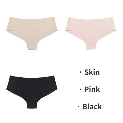 TrowBridge 3PCS/Set Bešavne ženske gaćice Sportsko prozračno donje rublje Djevojačke udobne gaćice Seksi donje rublje Satenske gaćice