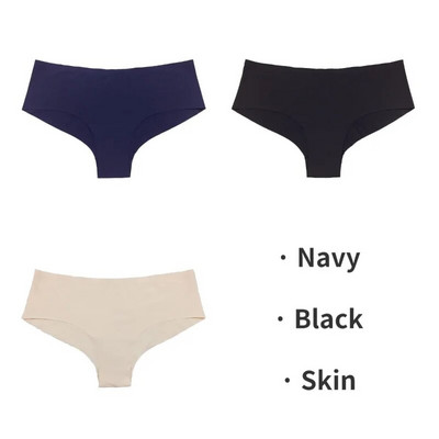 TrowBridge 3PCS/Set Bešavne ženske gaćice Sportsko prozračno donje rublje Djevojačke udobne gaćice Seksi donje rublje Satenske gaćice