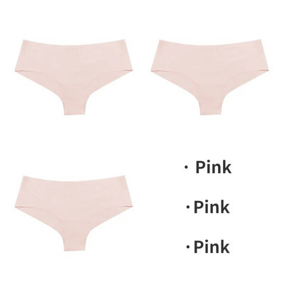 TrowBridge 3PCS/Set Bešavne ženske gaćice Sportsko prozračno donje rublje Djevojačke udobne gaćice Seksi donje rublje Satenske gaćice