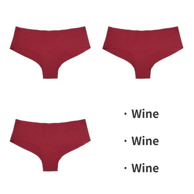 TrowBridge 3PCS/Set Bešavne ženske gaćice Sportsko prozračno donje rublje Djevojačke udobne gaćice Seksi donje rublje Satenske gaćice