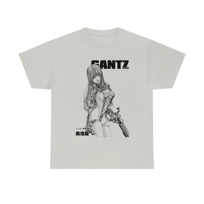 Ιαπωνικό Anime Gantz T Shirt Manga Graphic Printed Summer Fashion Plus Size Cotton Crew Neck κοντομάνικο γυναικείο μπλουζάκι