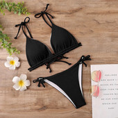 Costum de Bikini Costum de plajă de vară pentru femei Costum de baie Brazilia 2023 Costum de baie sexy pentru femei de primăvară fierbinte Biquini Ropa Mujer