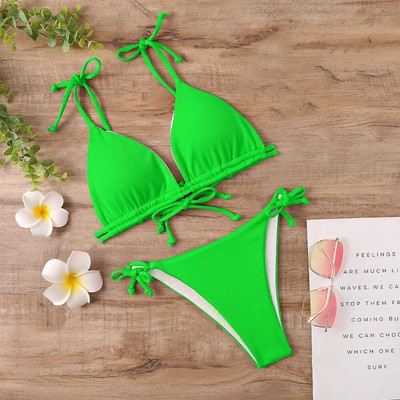 Costum de Bikini Costum de plajă de vară pentru femei Costum de baie Brazilia 2023 Costum de baie sexy pentru femei de primăvară fierbinte Biquini Ropa Mujer