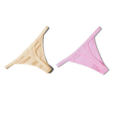 WSFSLJWDW Seksi ženske pamučne G string tange Bešavne gaćice niskog struka Ženske donje gaće Udobno žensko donje rublje Donje rublje
