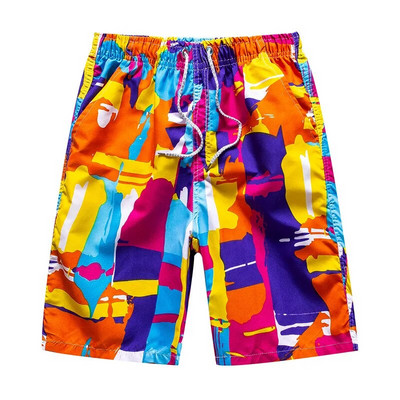 Nove brzosušeće muške kratke hlače u boji Plivačke kratke hlače za plažu Flower Shorts za dasku za surfanje Plivaće kratke hlače za plažu Muške kratke hlače za dasku