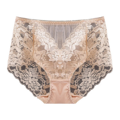 Ženske dječačke kratke hlače srednjeg visokog struka Seksi čipkane bešavne gaćice s vezom Temptation Bešavne gaćice za žene Žensko donje rublje