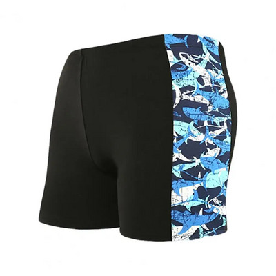 Vīriešu peldkostīmi Peldkostīms Vidēji paceļams elastīgs viduklis iekšēja aukliņa peldbikses Vīriešu peldkostīmi Pludmales apģērbs pieaugušajiem