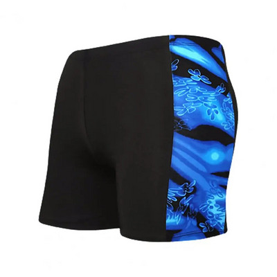 Vīriešu peldkostīmi Peldkostīms Vidēji paceļams elastīgs viduklis iekšēja aukliņa peldbikses Vīriešu peldkostīmi Pludmales apģērbs pieaugušajiem