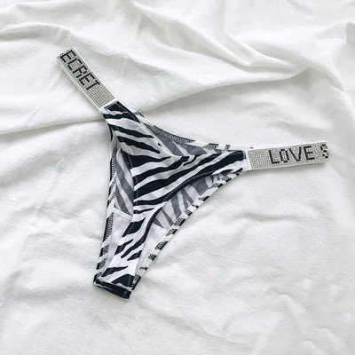 Chiloți pentru femei Lenjerie sexy cu stras strălucitor pentru femei cu talie joasă Lenjerie de corp pentru femeie Secret G-string Culoare neon Tanga pentru femei