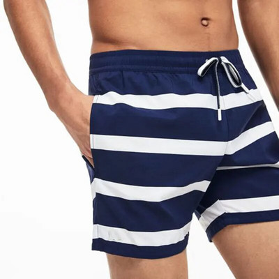 Мъжки борд къси панталони, бански плажни къси панталони, свободни, бързосъхнещи, спортни къси панталони, бански, бански гащи, долнище за свободното време
