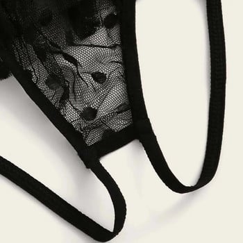 Γυναικεία Intimates Εσώρουχα Blacklace Plus Size Σετ εσώρουχα εξαιρετικά λεπτά σουτιέν Σετ εσώρουχα Δροσιστικά αναπνέοντα ρούχα για εσώρουχα