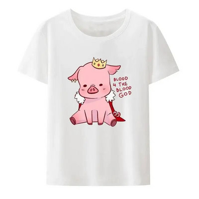 Αστεία Technoblade Never Dies Γραφικά μπλουζάκια κινουμένων σχεδίων Γυναικεία και ανδρικά ρετρό στυλ σε συν μέγεθος βαμβακερό μπλουζάκι Harajuku Casual πουκάμισο