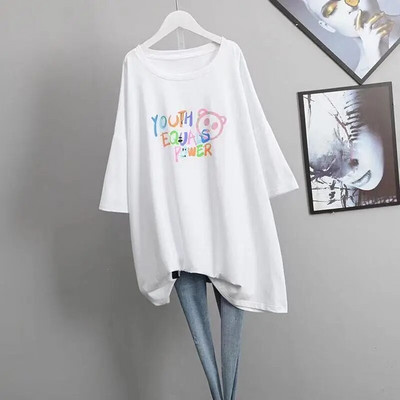 Liela izmēra sieviešu apģērbi brīvi elastīgi komforta krekliņi dāmu vasaras lieli, lieli, komforta topi Ikdienas lielizmēra sieviešu šorti