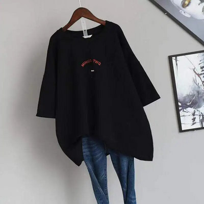 Liela izmēra sieviešu apģērbi brīvi elastīgi komforta krekliņi dāmu vasaras lieli, lieli, komforta topi Ikdienas lielizmēra sieviešu šorti