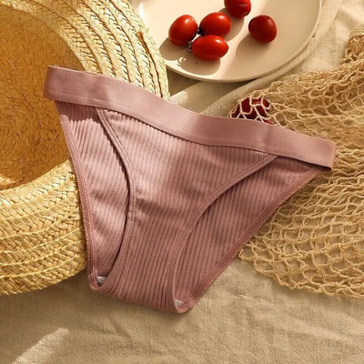 M-XL Žensko pamučno donje rublje velike veličine Seksi bešavne gaćice Jednostavne gaćice za djevojke niskog struka