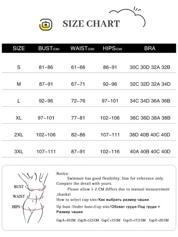 Push Up Monokini Sexy Hollow Out Γυναικεία μαγιό υψηλού κοψίματος 2022 στάμπα μαγιό Spaghetti λουράκι Ολόσωμες φόρμες XL