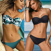 Komplet bikinija na prsima Dvodijelni kupaći kostimi za žene Seksi bikini s printom 2020. Jednobojni brazilski kupaći kostim