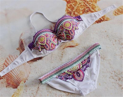 Ženski bikini 2023, veliki XXL Push Up kupaći kostim s halterima Ženski seksi kupaći kostim Odjeća za plažu Komplet bikinija niskog struka