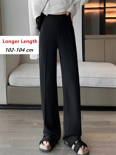 Magas derekú khaki öltöny, széles lábú női teljes nadrág tavaszi nyár női elegáns minimalizmus, egyenes bő nadrág 2023 új