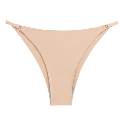 TrowBridge Naujos besiūlės moteriškos kelnaitės šilko satino dirželiai Madingi Paprasti moteriški apatiniai Seksualūs apatiniai Sportiniai Patogūs G-Strings