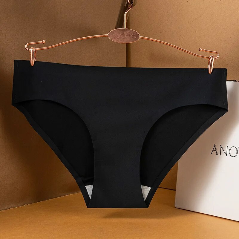 Giczi 10PCS/Set Bešavne ženske gaćice Jednobojno donje rublje od svilenog satena Prozračne udobne gaćice Seksi donje rublje Udobne gaćice