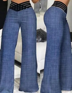 Hlače za žene 2023. New Chic Business Office Lady crne skraćene elegantne radne hlače visokog struka Ženske hlače za sve kombinacije