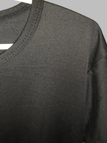 Γυναικεία ρούχα LW Plus Size 2022 Καλοκαιρινό καθημερινό μπλουζάκι με στρογγυλή λαιμόκοψη με κοντομάνικο γράμμα μελανίνης