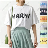 Ženska odjeća velikih veličina Pamuk luksuznih marki Ženske široke majice kratkih rukava s otisnutim slovima O-izrez rukava Korean Style Lover Paar Top Tee