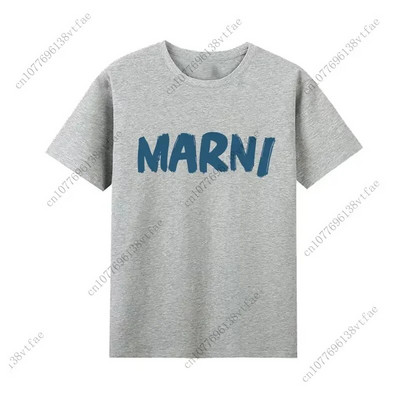 Ženska odjeća velikih veličina Pamuk luksuznih marki Ženske široke majice kratkih rukava s otisnutim slovima O-izrez rukava Korean Style Lover Paar Top Tee